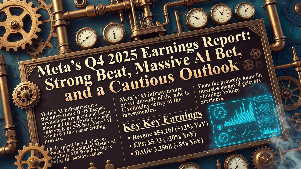 Meta's Q4 2025 Earnings Report: Strong Beat, Massive AI Bet, and a Cautious Outlook