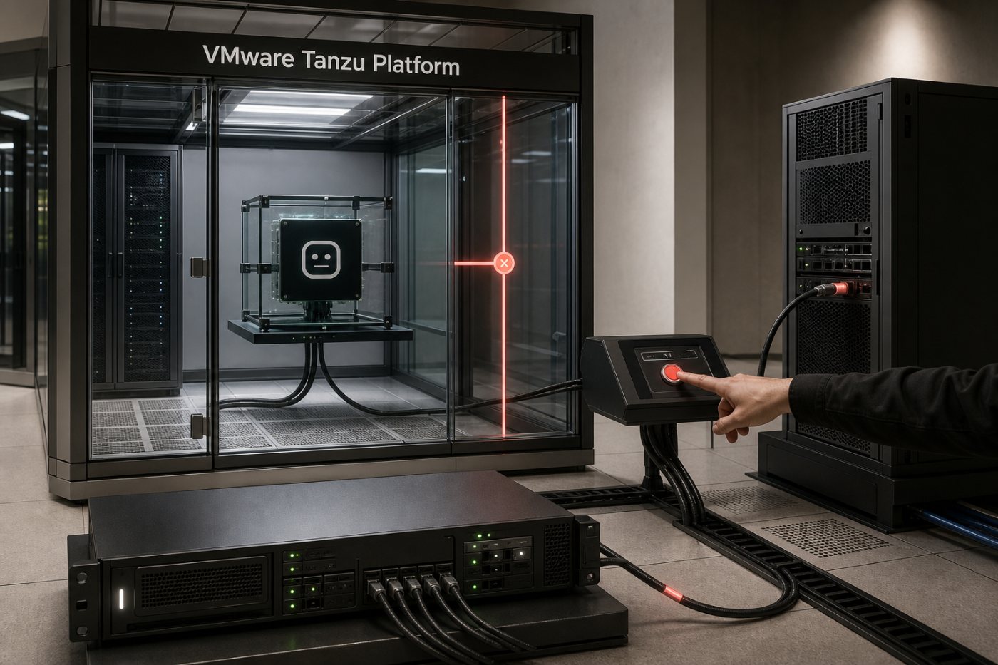 VMware Tanzu Platform में डिफॉल्ट रूप से बंद एजेंट को केवल मंजूर सेवा-संबंध मिलता है और क्रेडेंशियल अलग रहता है