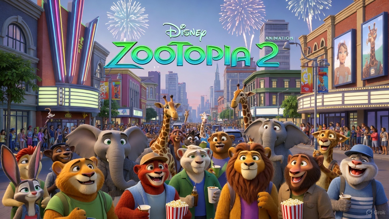 Zootopia 2 Shatters Records with $556 Million Global Debut, Becoming the Biggest Animated Launch Ever