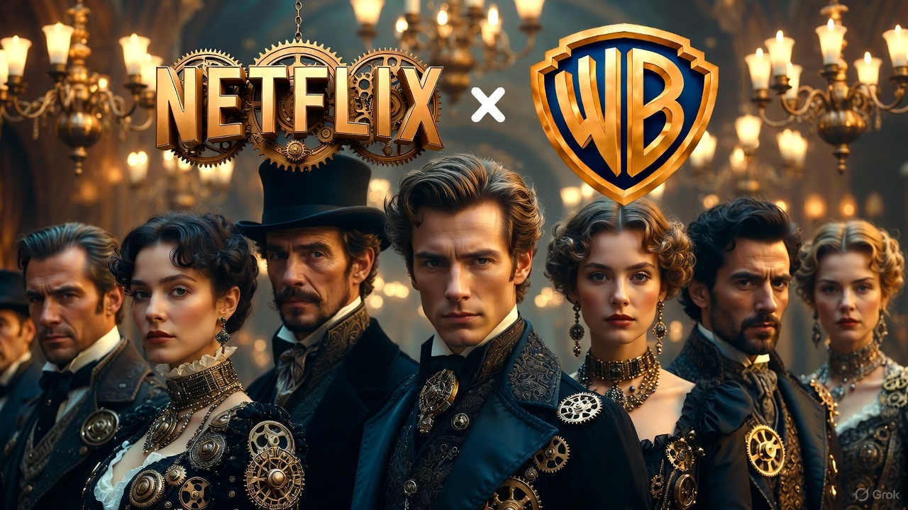 Investors Balk at Netflix's Hollywood Gamble: Warner Bros. Discovery Buyout Rumors Spark Stock Sell-Off