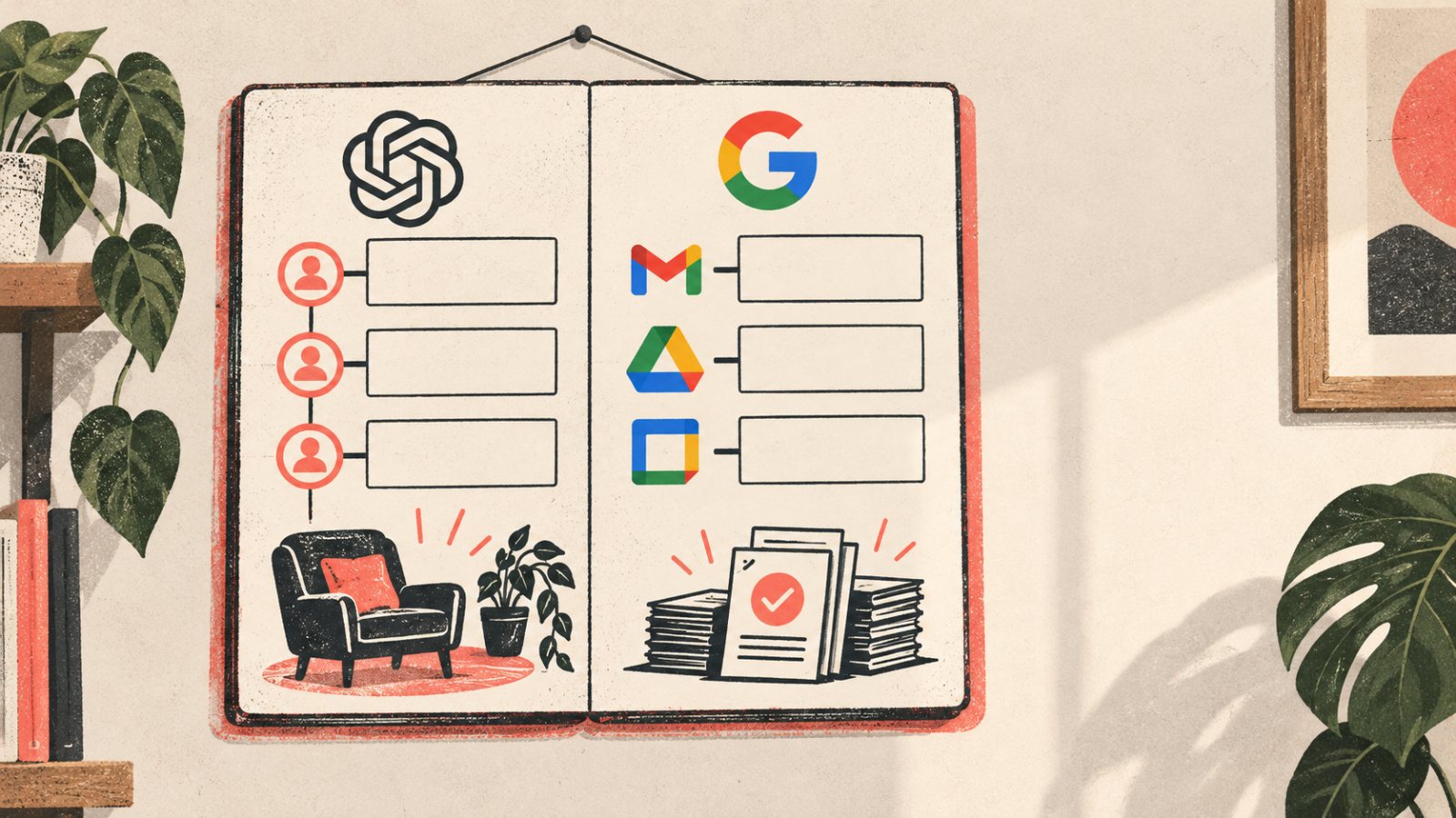 ChatGPT Plus או Google AI Pro: הזיכרון מתנגש ב־Workspace