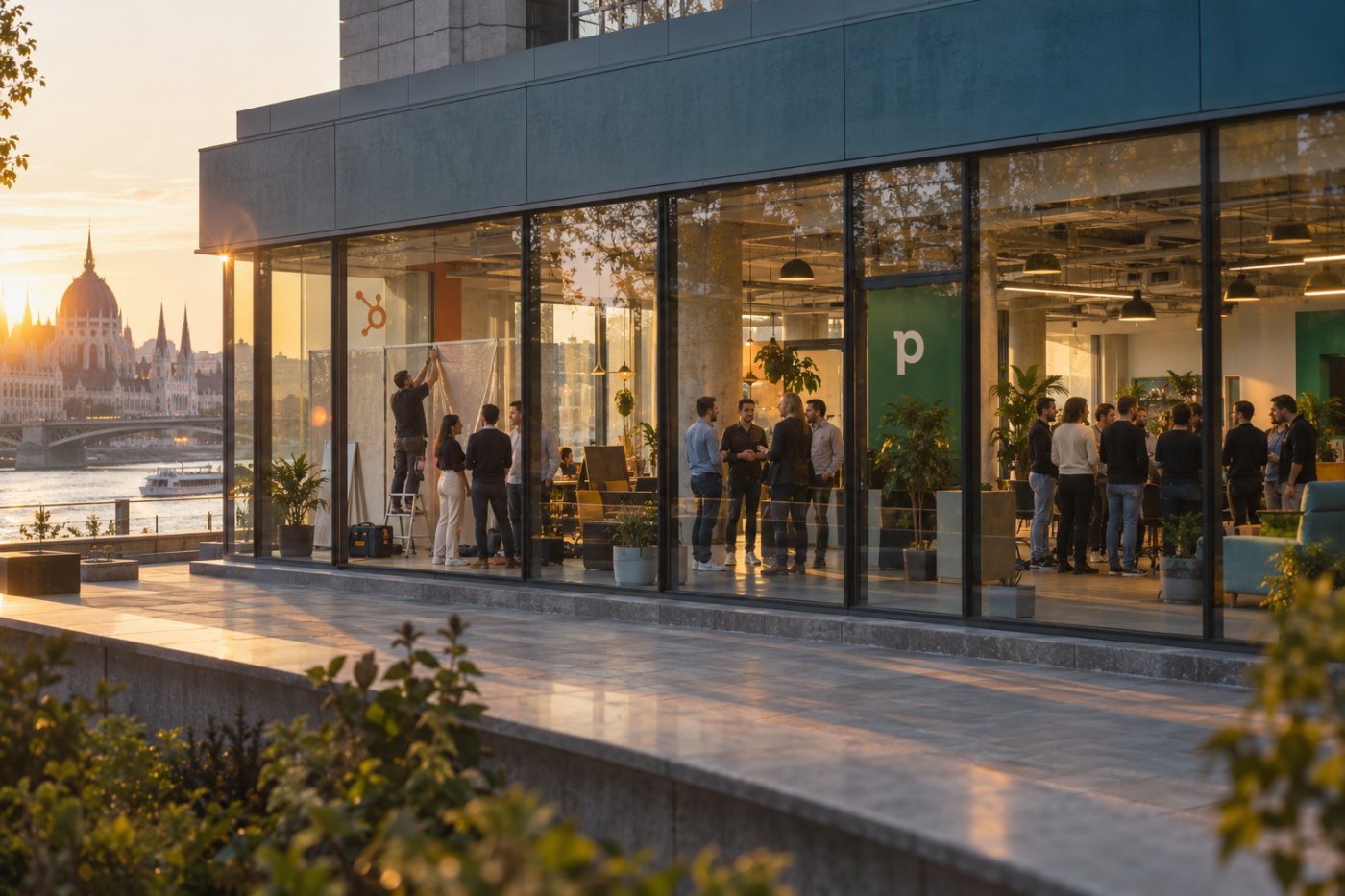 A HubSpot Sales Hub Professional és a Pipedrive Premium első éves költségének összevetése 5, 10 és 15 értékesítőnél.