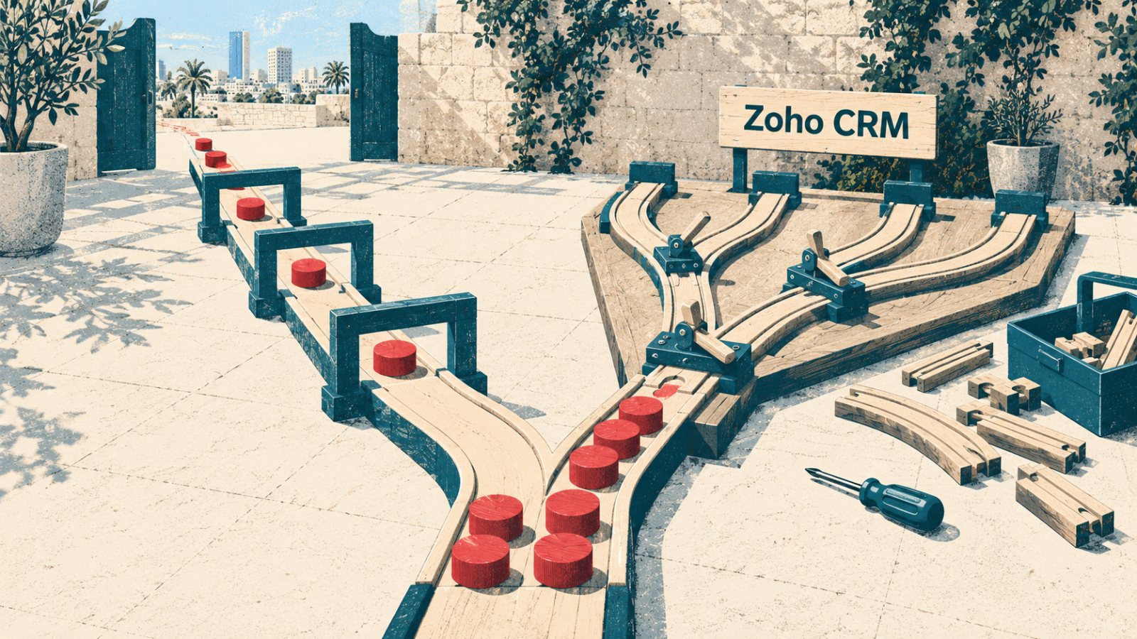 Zoho CRM או Pipedrive: התאמה עמוקה מתנגשת בהטמעה מהירה