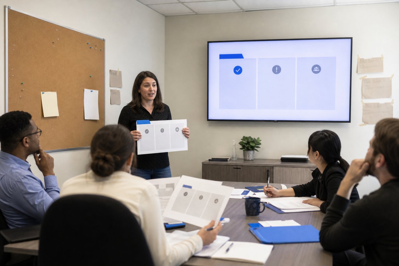 Employees receive workplace guidance on approved AI use, data restrictions and human review.