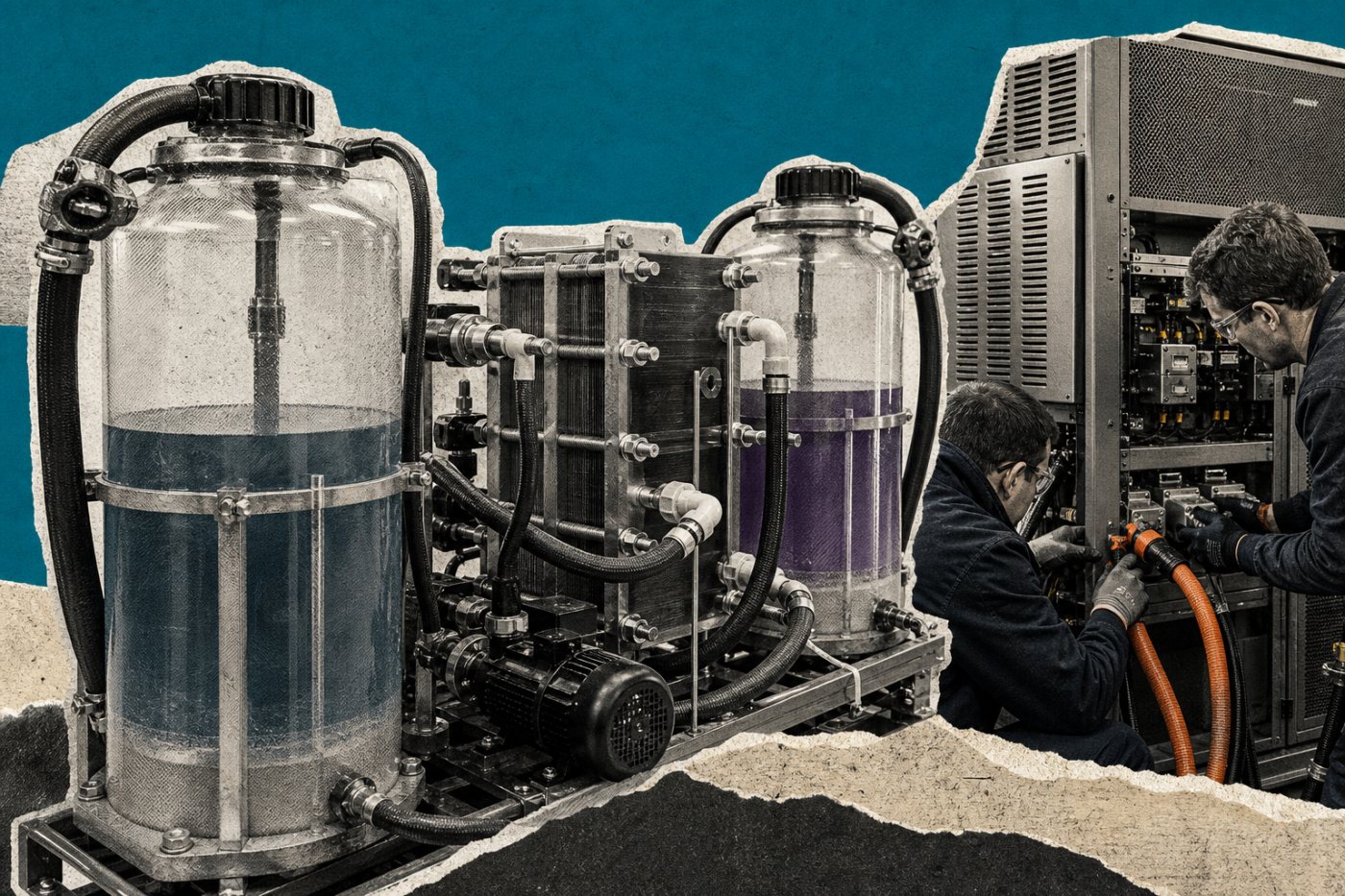 La technologie hydrogène-manganèse de Certain Energy passe d’un assemblage de laboratoire à un système stationnaire intégré.