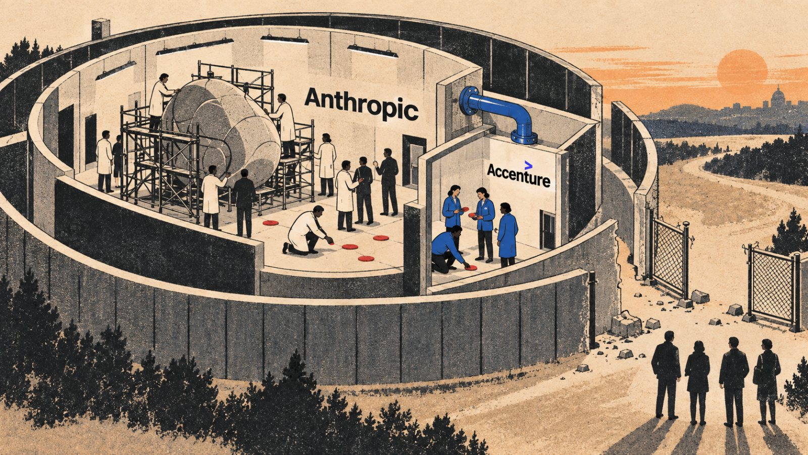 Anthropic holt Accenture ins Labor – bezahlt wird die Kontrolle selbst