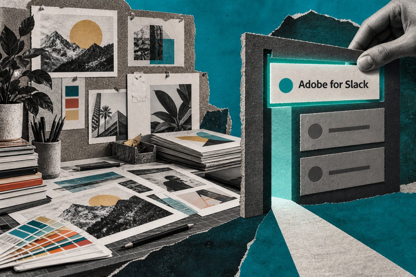 Estúdio com ativos Adobe depende de Slack Business+ ou Enterprise+ para acessar a integração.