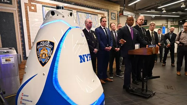 Eric Adams Has Been Indicted, But His Crappy Subway Robot Will Be "Redeployed"