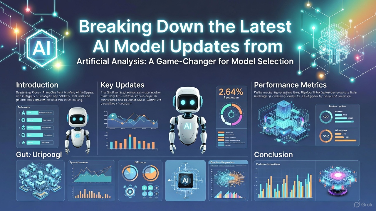 Breaking Down the Latest AI Model Updates from Artificial Analysis: A Game-Changer for Model Selection