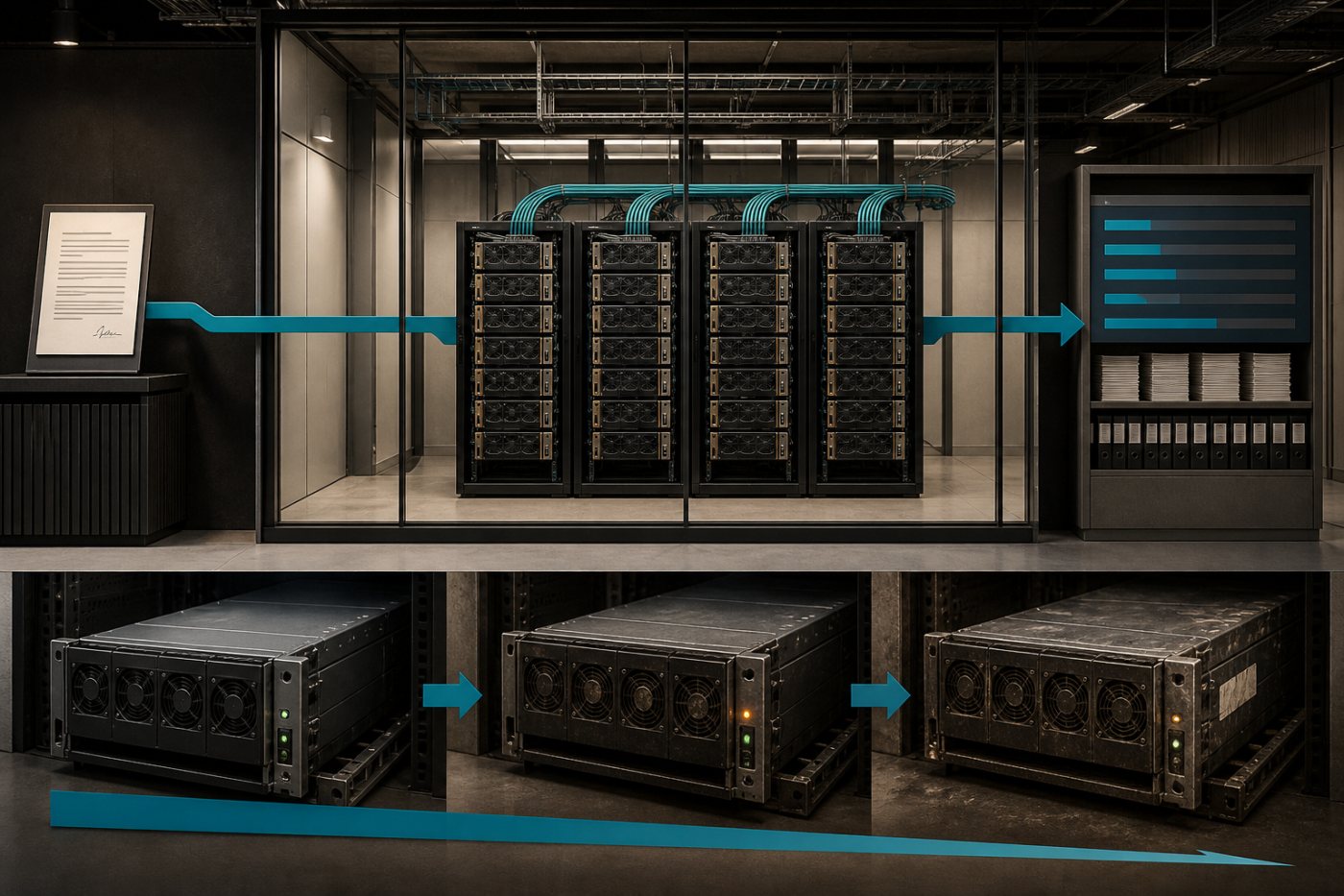 Penerapan pelanggan tunggal menopang arus kas server Lambda sekaligus memperlihatkan risiko konsentrasi dan keusangan GPU.