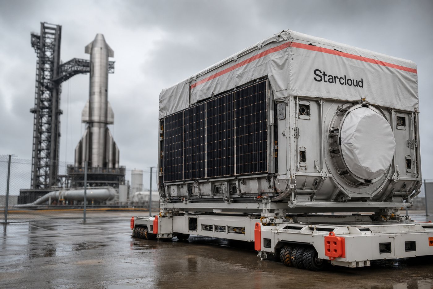Wahana pusat data orbital Starcloud masih menunggu kapasitas roket yang dibutuhkan untuk mencapai orbit.