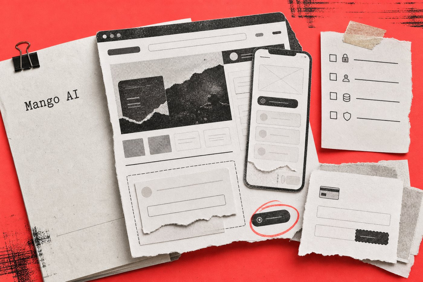 Mango Studio produit un projet de site ou d’application dont la publication et les contrôles opérationnels restent à effectuer.