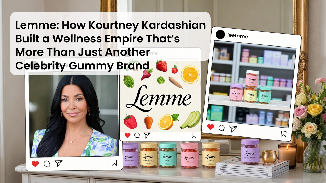 Lemme: How Kourtney Kardashian Built a Wellness Empire That's More Than Just Another Celebrity Gummy Brand