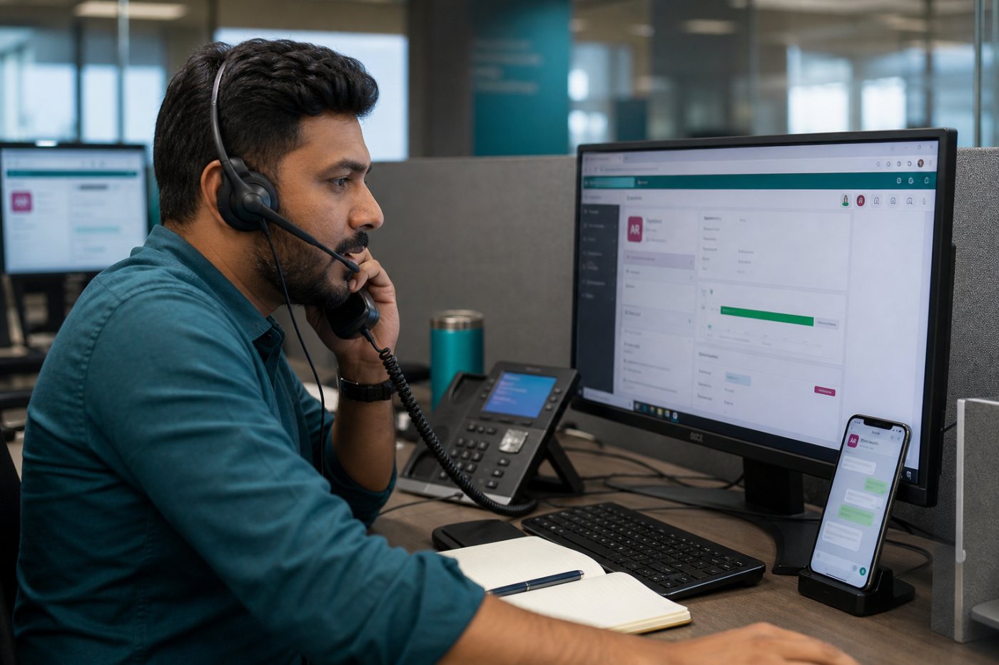 Ringg AI میں فون سے WhatsApp اور پھر CRM کارروائی تک برقرار customer context