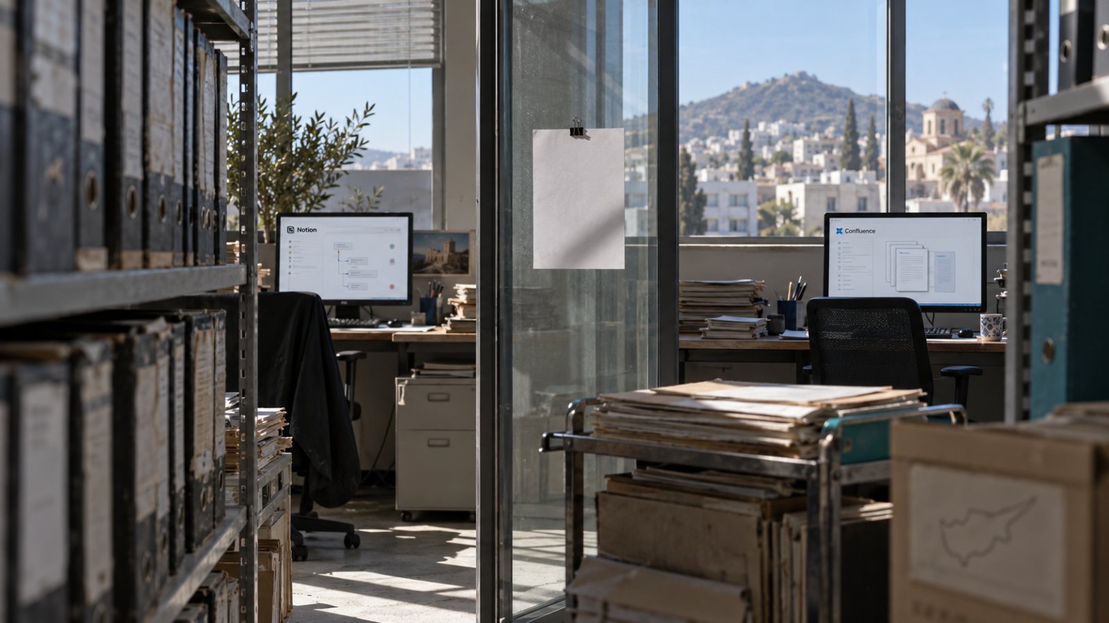 Notion ή Confluence: η ευελιξία υποχωρεί όταν χρειάζεται έλεγχος εκδόσεων