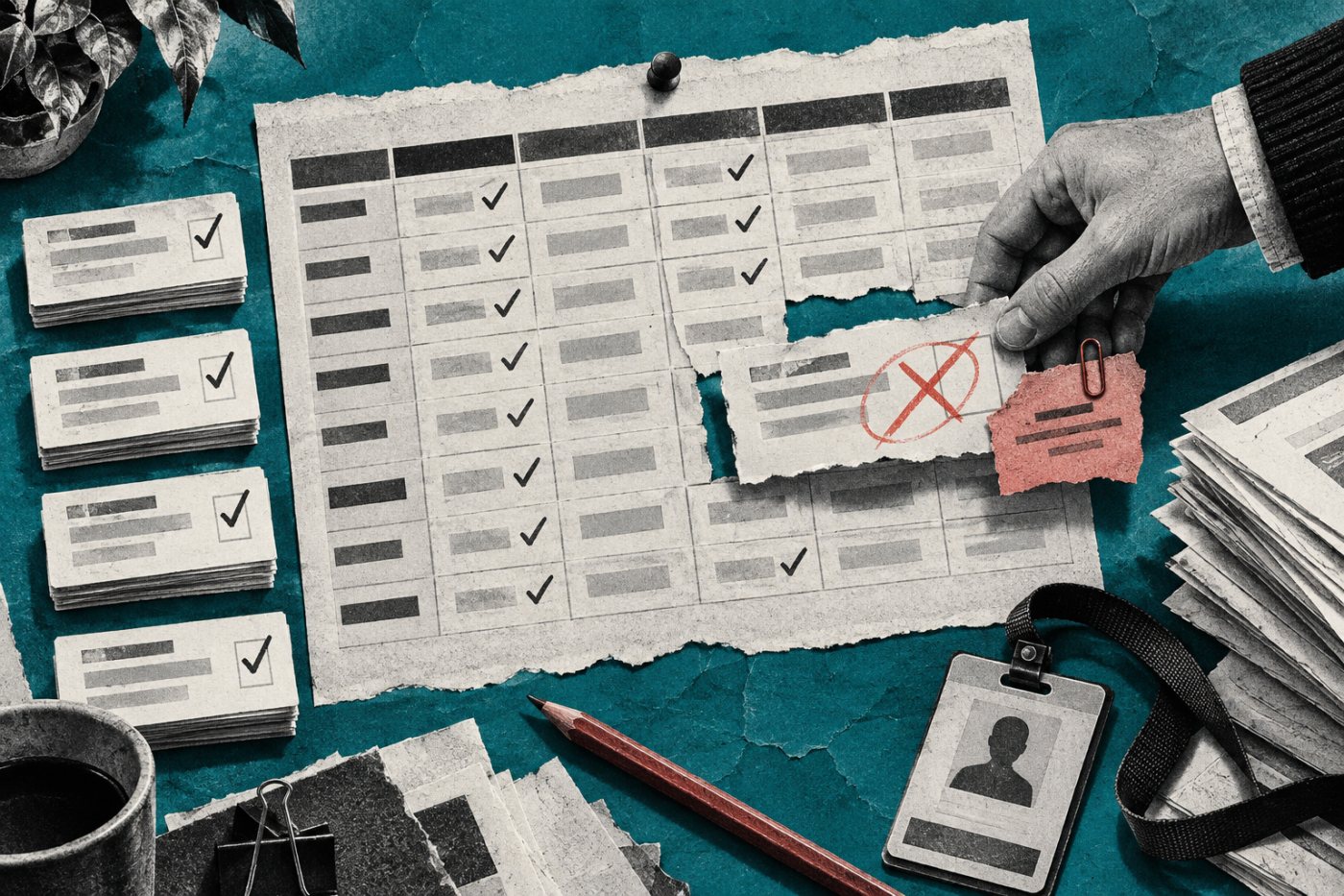 Automated scheduling and task allocation support a human manager who retains responsibility for workplace decisions.