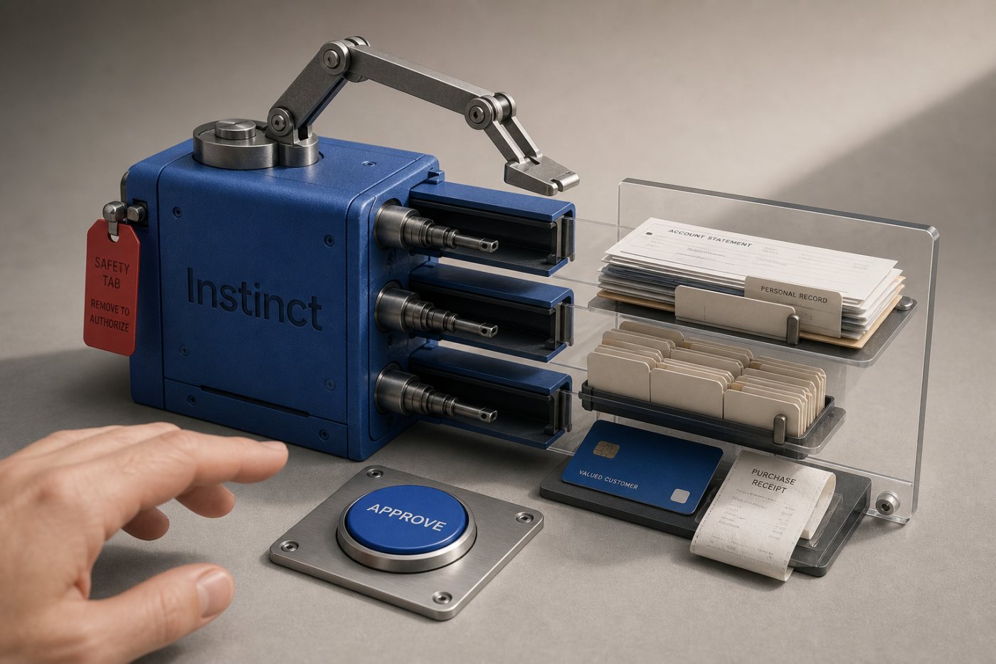Instinct’in bağlı hesaplarda veri indeksleme ve kullanıcı adına işlem yapma izinleri