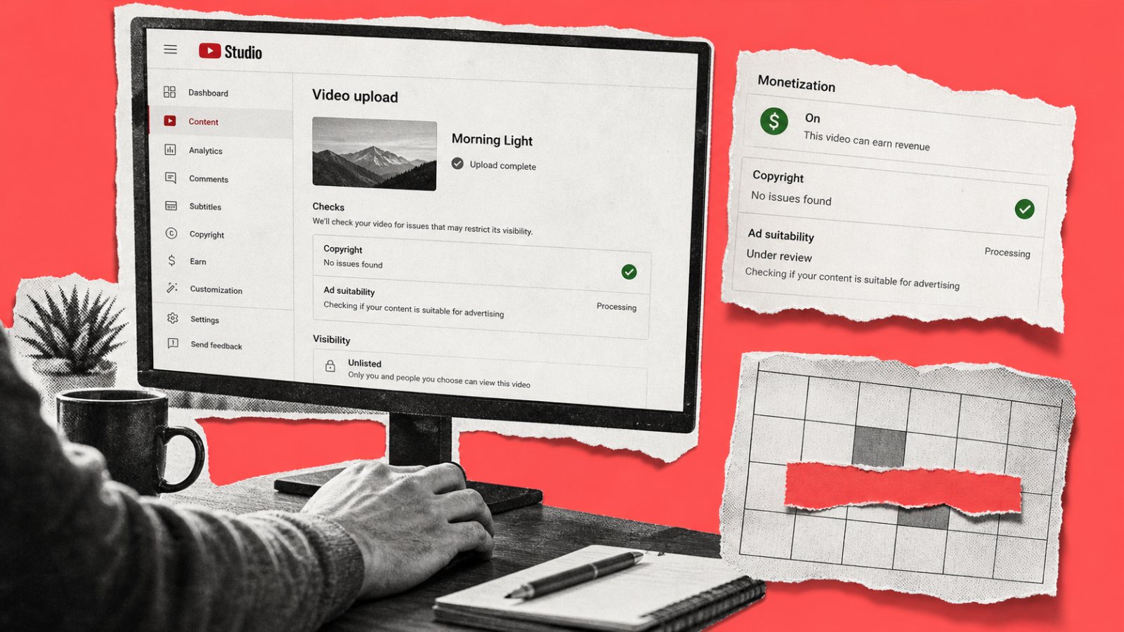 A Green Upload Check Is Not Permanent: Publish After the Review Finishes
