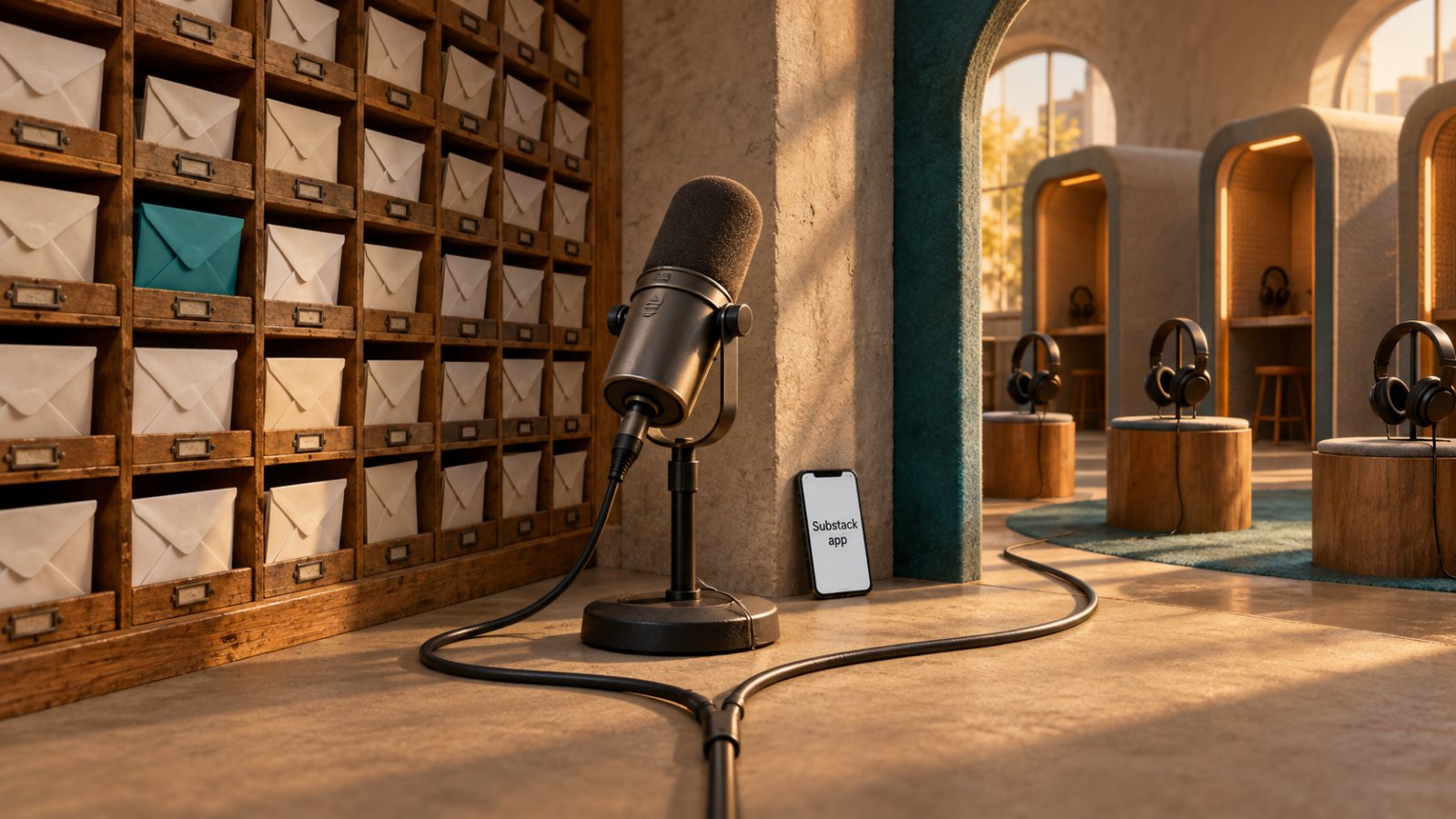 SubstackアプリにPodcast専用タブ、発見と収益化は同じではない