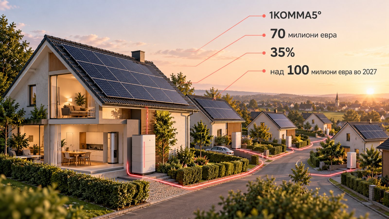 1KOMMA5° собра 70 милиони евра, а вреднувањето порасна 35%