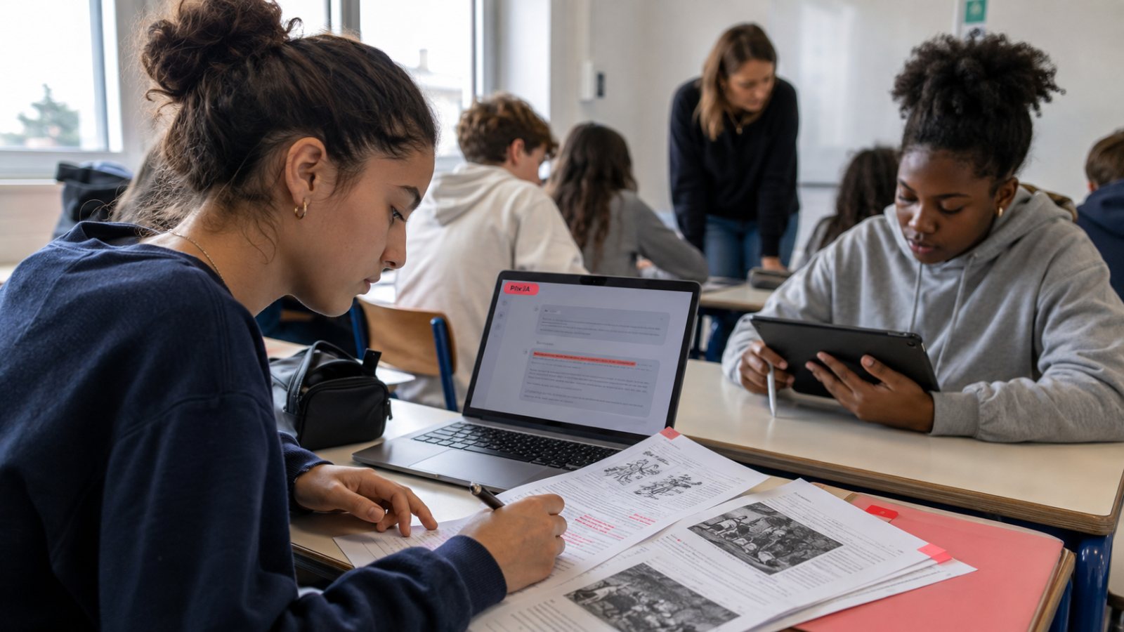 Pix IA devient obligatoire : trois classes doivent apprendre à douter