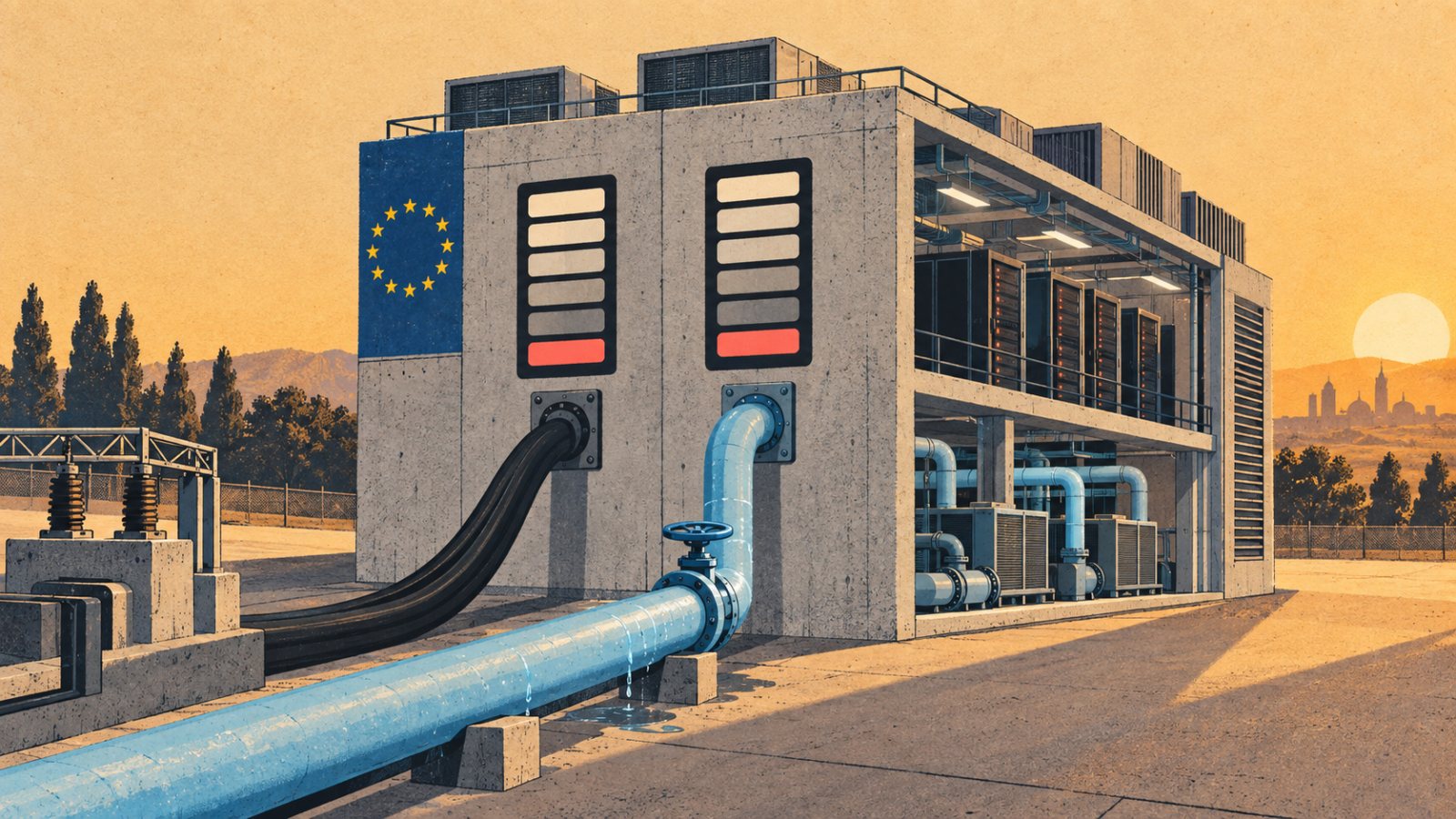 ES duomenų centrams siūlo A–G skalę: matuos energiją ir vandenį