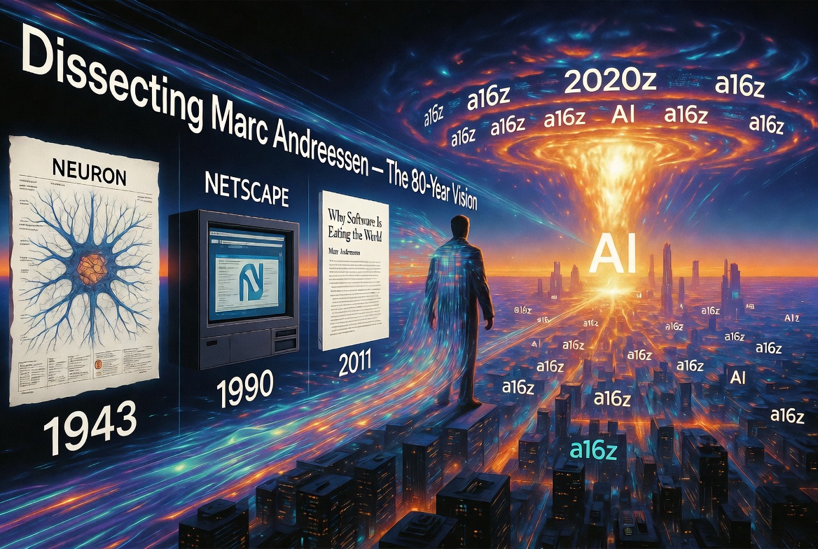 Dissecting Marc Andreessen: The 80-Year Overnight Success of AI and the VC Legend Who Saw It Coming