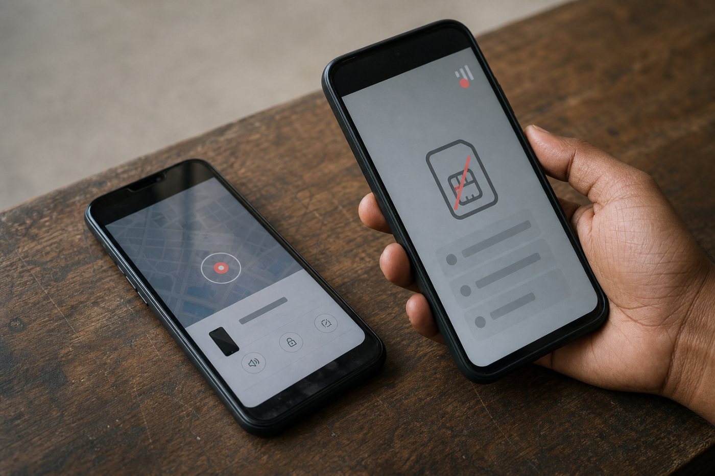 खाता-आधारित फोन खोज सेवा और CEIR की IMEI नेटवर्क रोक की अलग भूमिकाएं