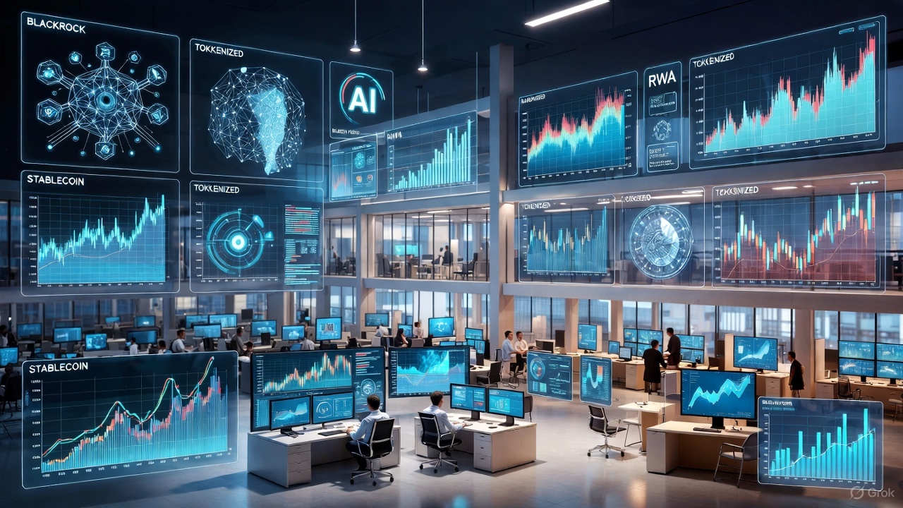 BlackRock's 2026 Outlook Snubs Bitcoin, Bets Big on AI and Tokenization Instead