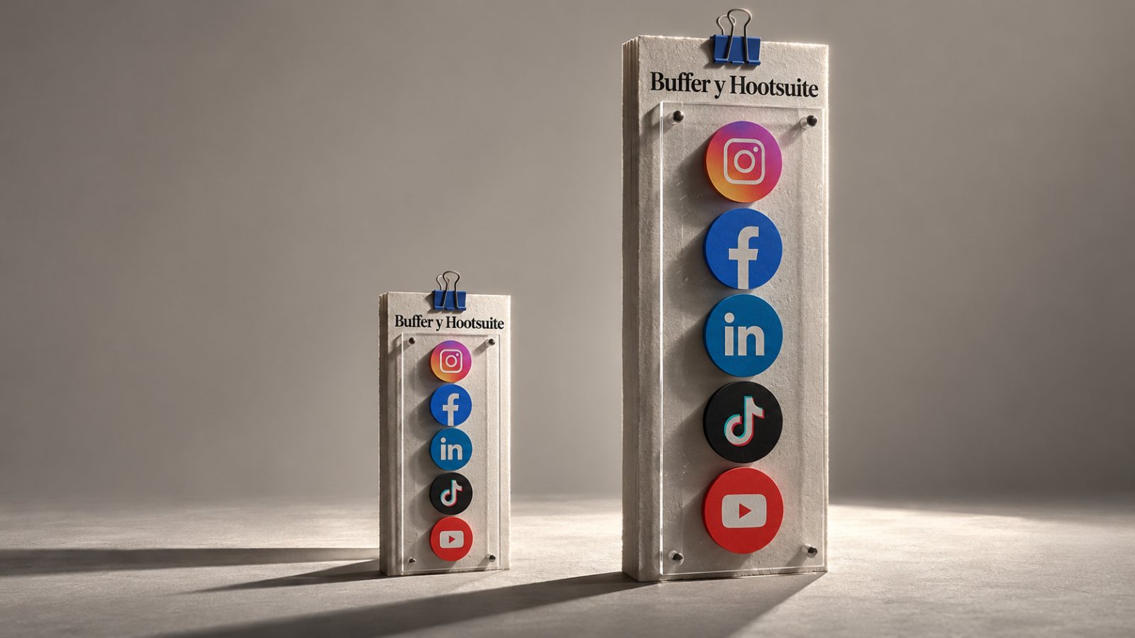Buffer o Hootsuite: cinco canales pueden costar 25 o 99 dólares