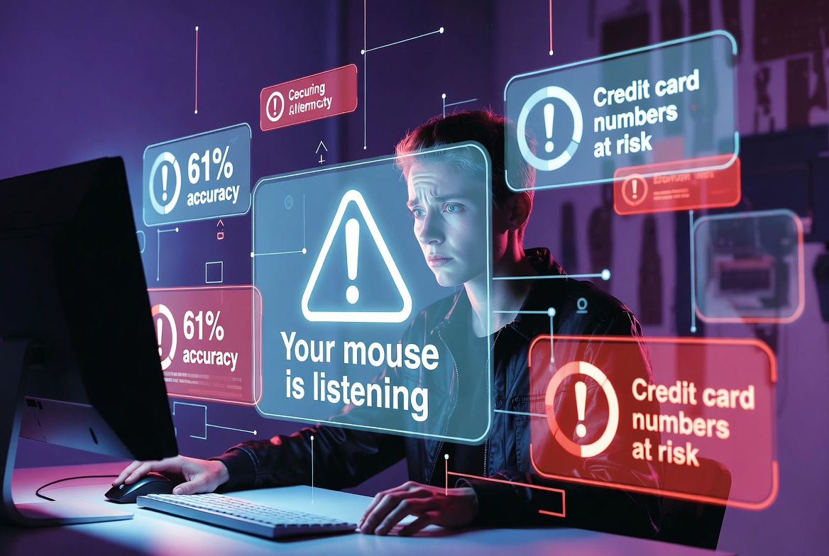 Your Computer Mouse Can Now Eavesdrop on You