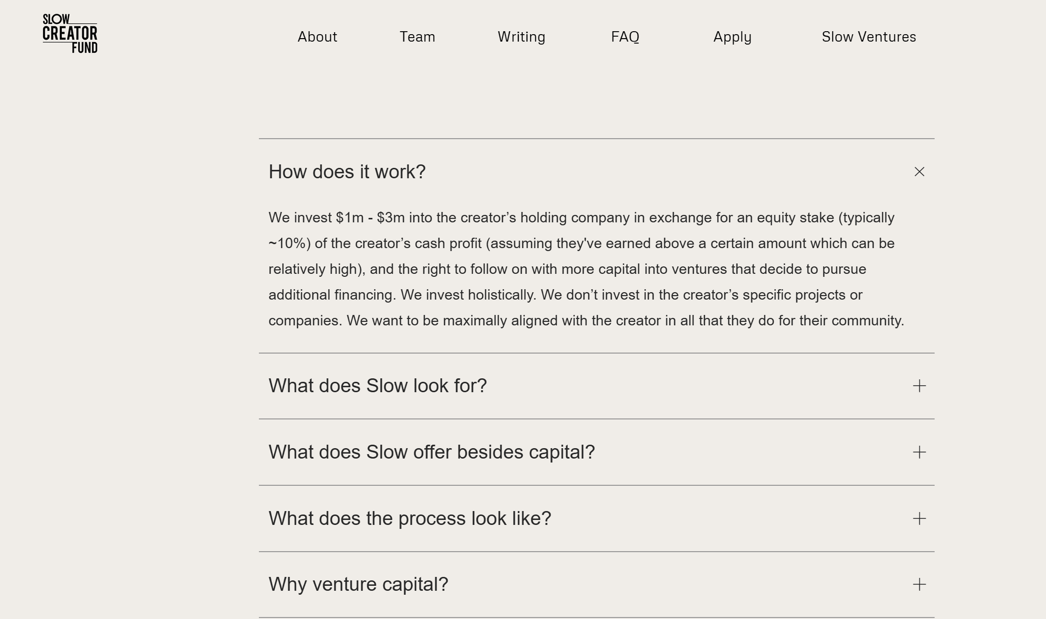 Slow Ventures Launches M Creator Fund to Back Niche Content Creators