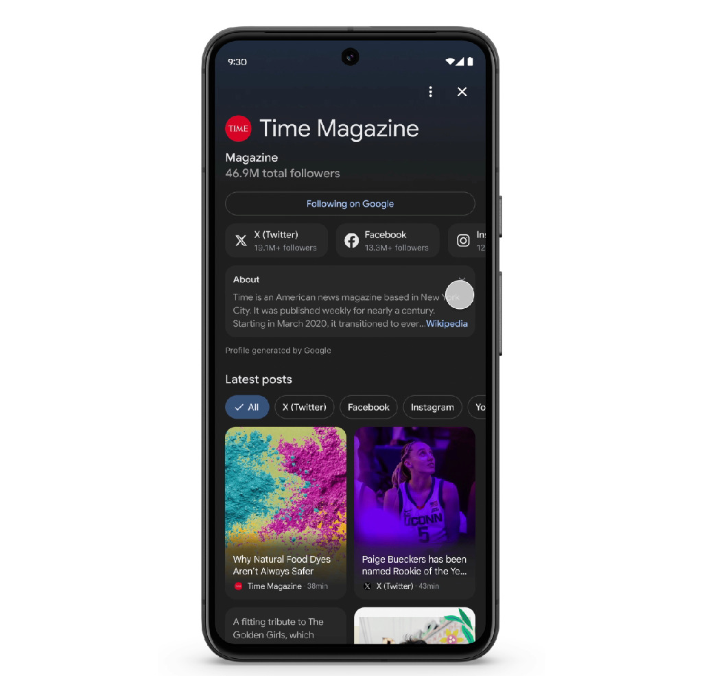Google Discover's New "Follow Creators" Feature: Reinventing the RSS Wheel