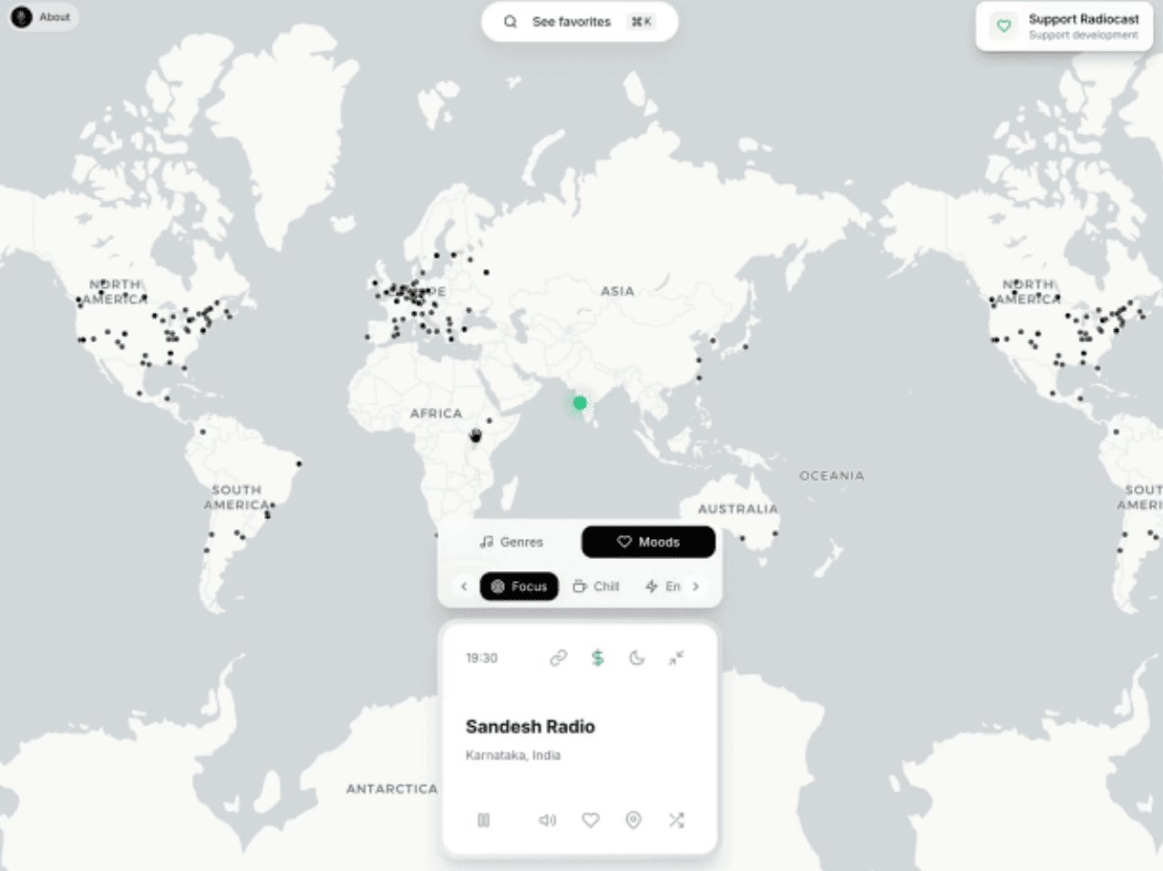 Listen to Radio from Every Corner of the World with Radiocast