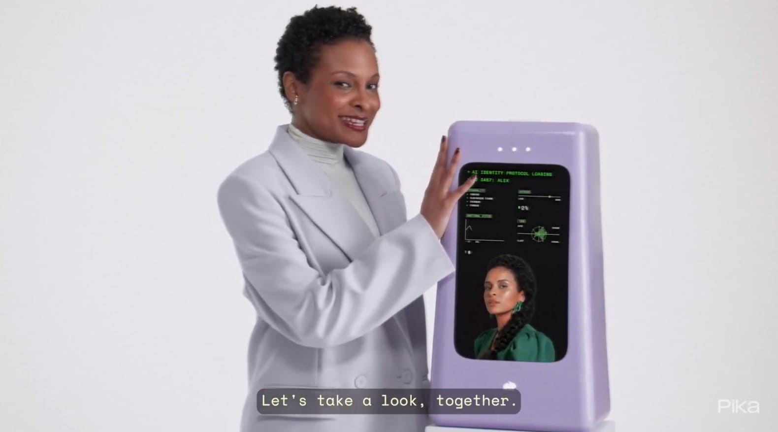 Pika emphasizes that AI Selves can show emotions