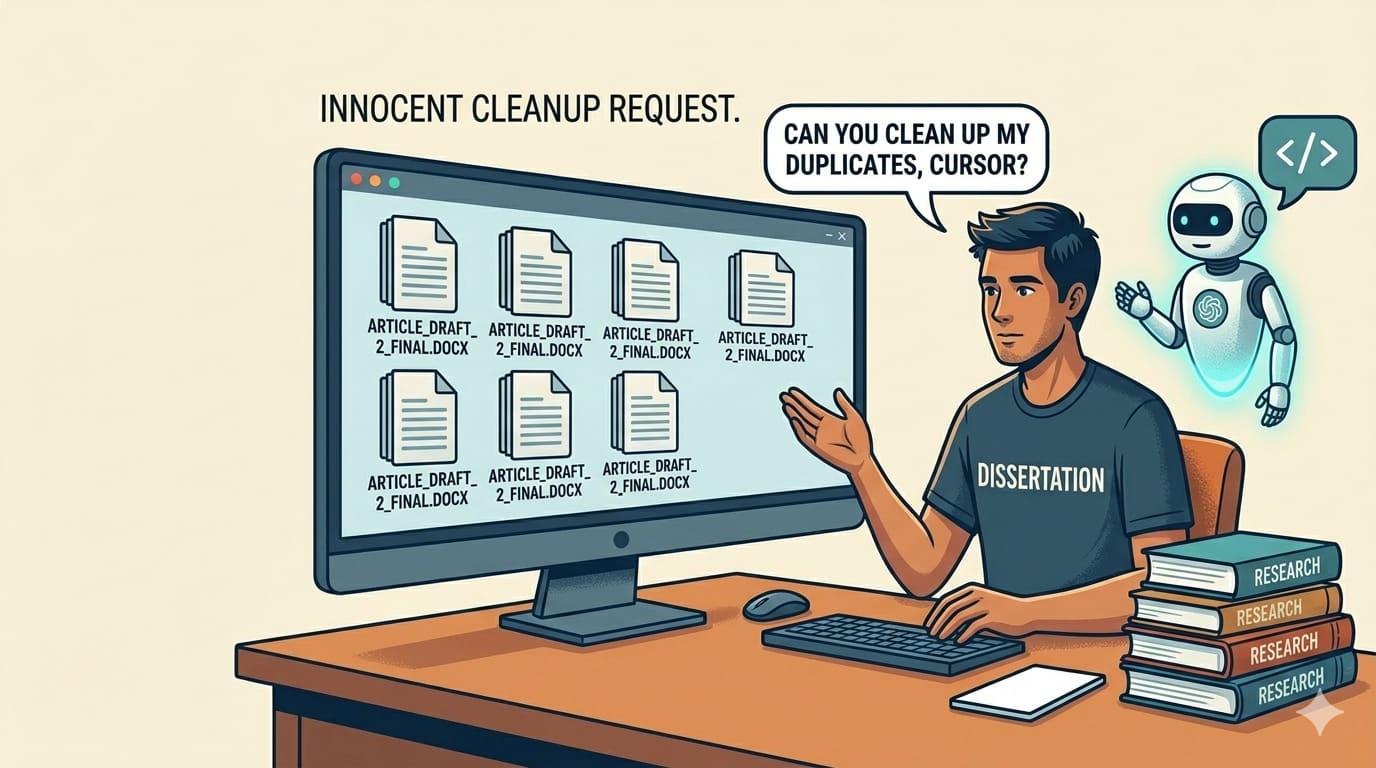 When Cursor Wiped a User's PC: A Cautionary Tale of AI Overreach