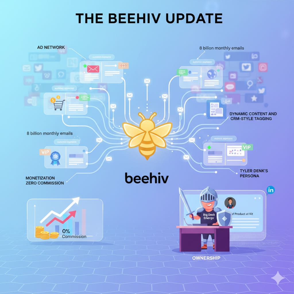 ? The Beehiiv Update: Newsletter Platforms Are Becoming Creator-Focused CRMs