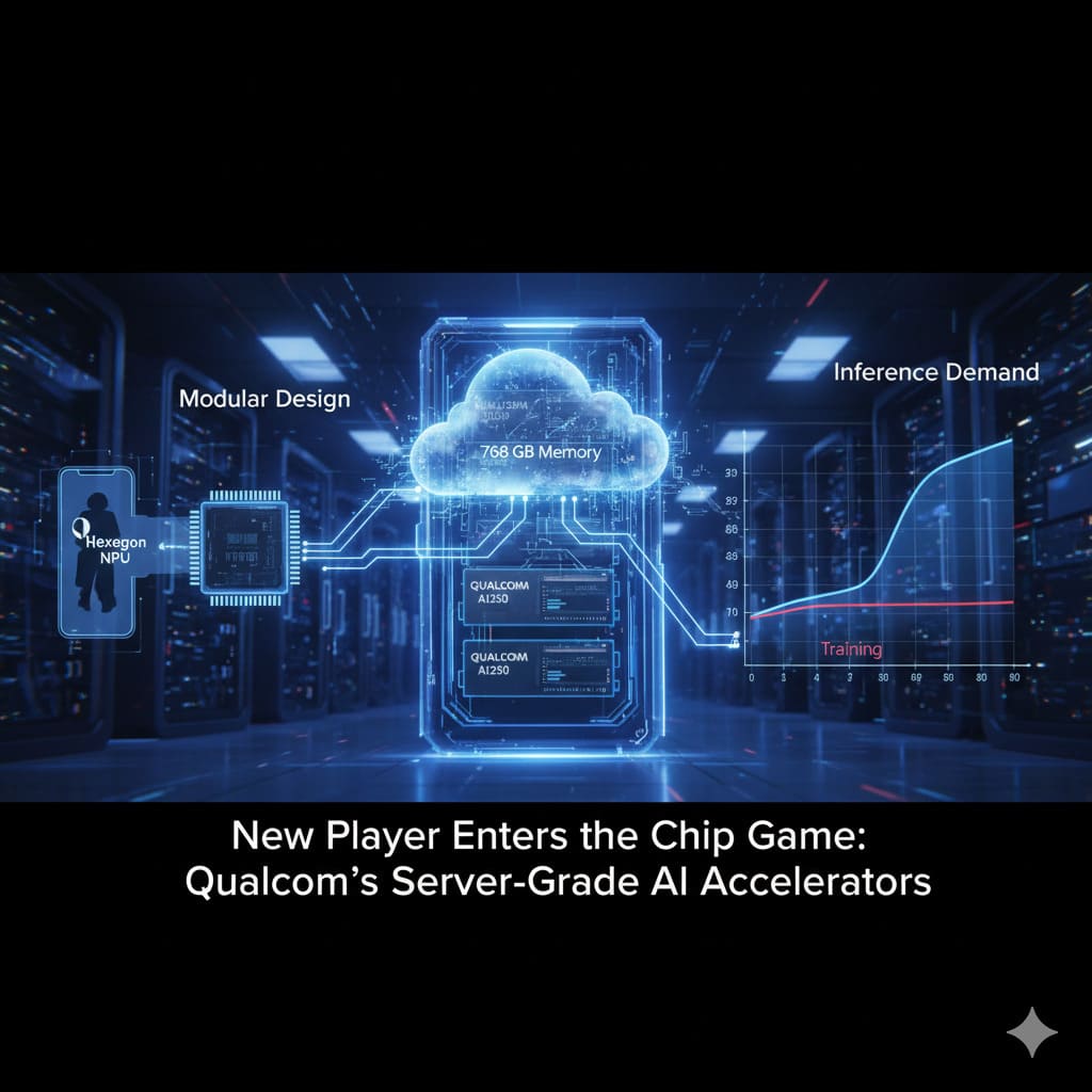 New Player Enters the Chip Game: Qualcomm Announces Server-Grade AI Accelerators