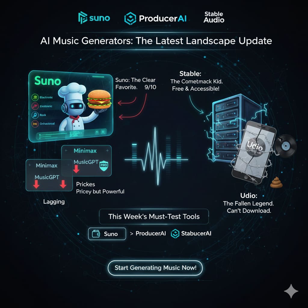 Massive Update: The Latest Landscape of AI Music Generators