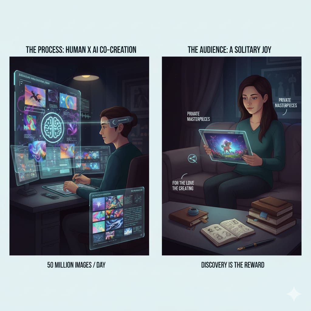 Kevin Kelly on the Audience of One: AI and the Joy of Solitary Creation