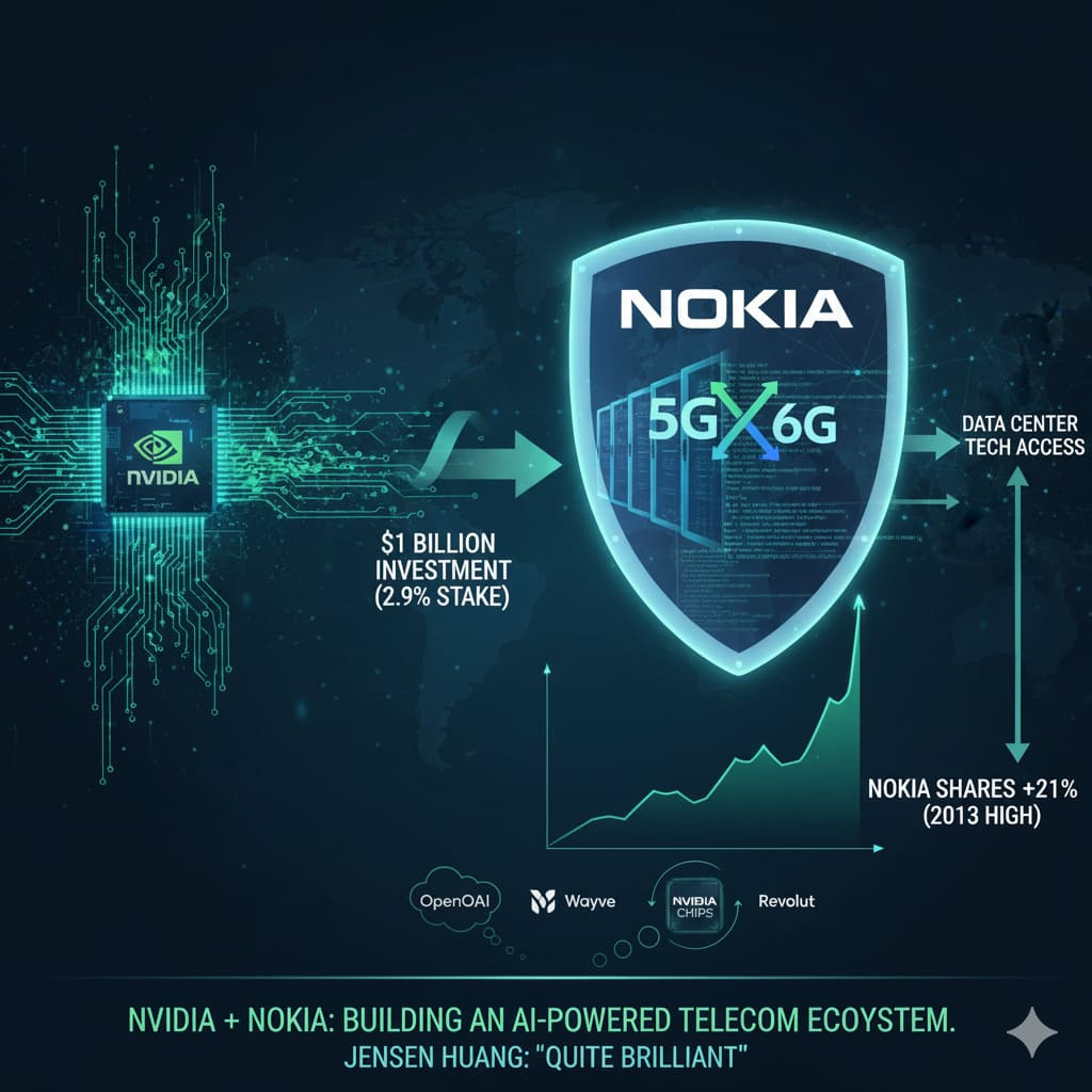 NVIDIA Invests <img Billion in Nokia: Building an AI-Powered Telecom Ecosystem
