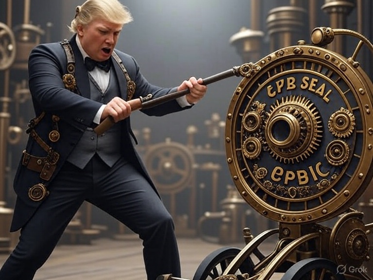 Trump Dismantles a Pillar of American Television