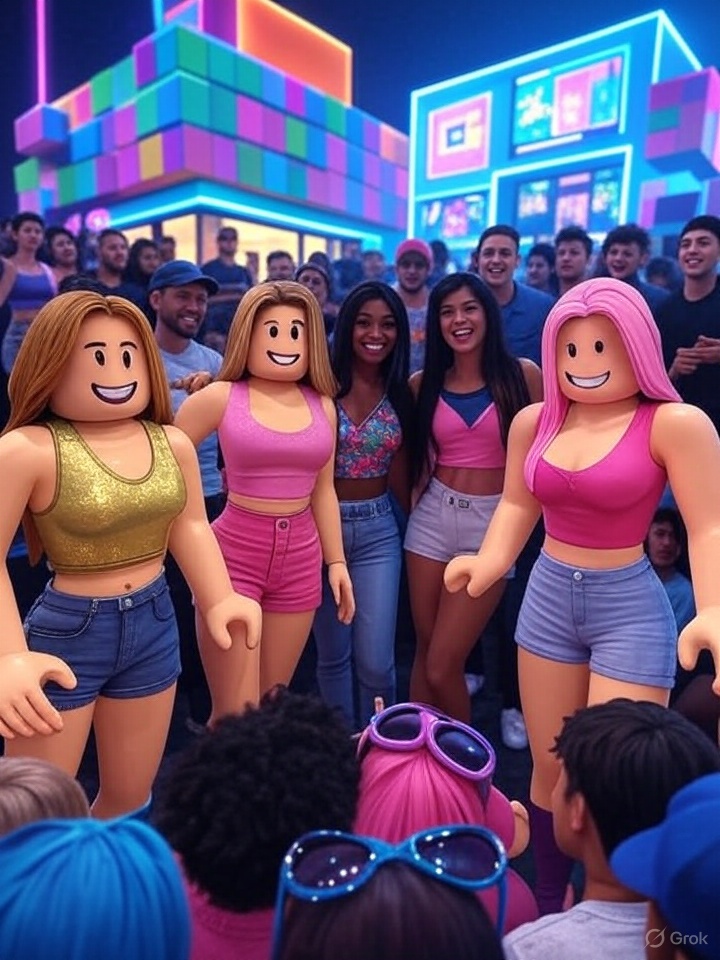 Roblox Content on YouTube Surpasses One Trillion Views: YouTube Throws a Block Party with Top Influencers