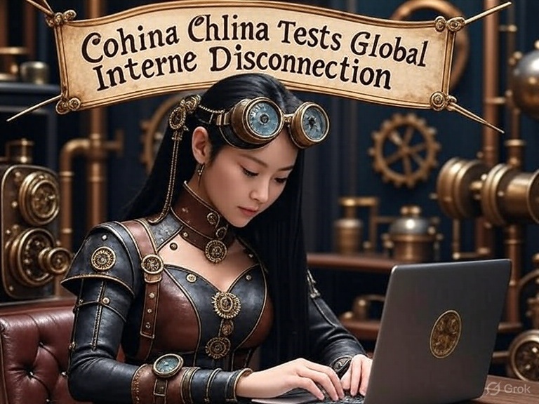 China Tests Global Internet Disconnection