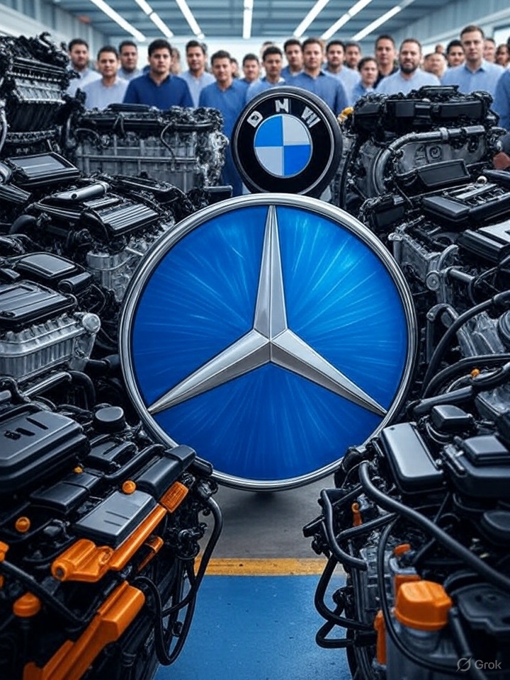 Insane Auto World News: Mercedes Wants BMW Engines in Its Cars. We're Stunned Too.