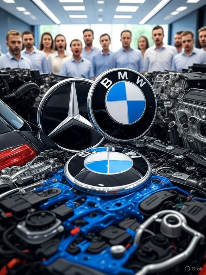 Insane Auto World News: Mercedes Wants BMW Engines in Its Cars. We're Stunned Too.