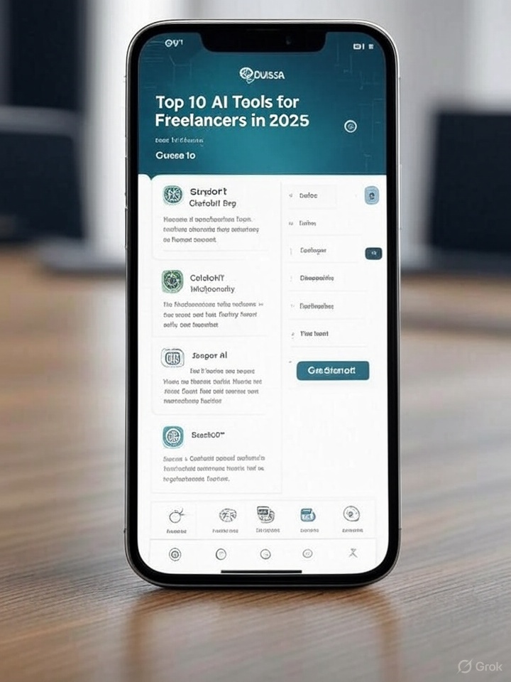 Top 10 AI Tools for Freelancers in 2025