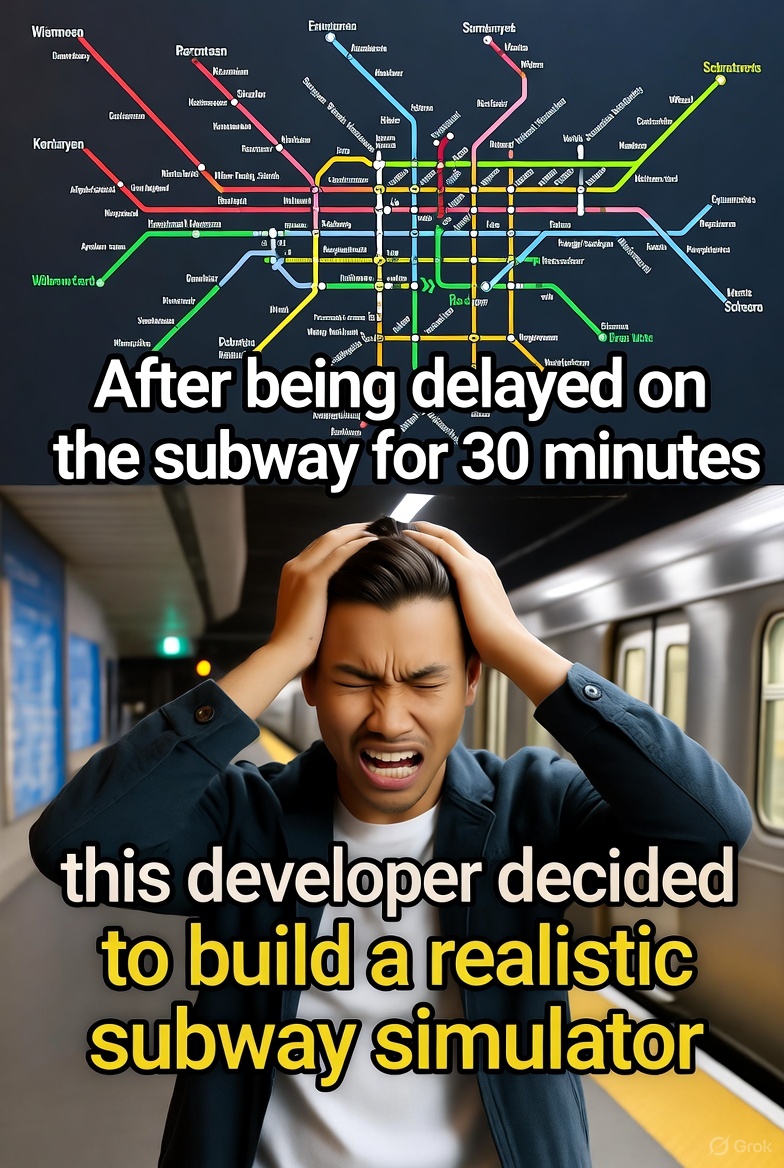 Frustration to Innovation: Developer Builds a Realistic Subway Simulator After NYC Train Delay