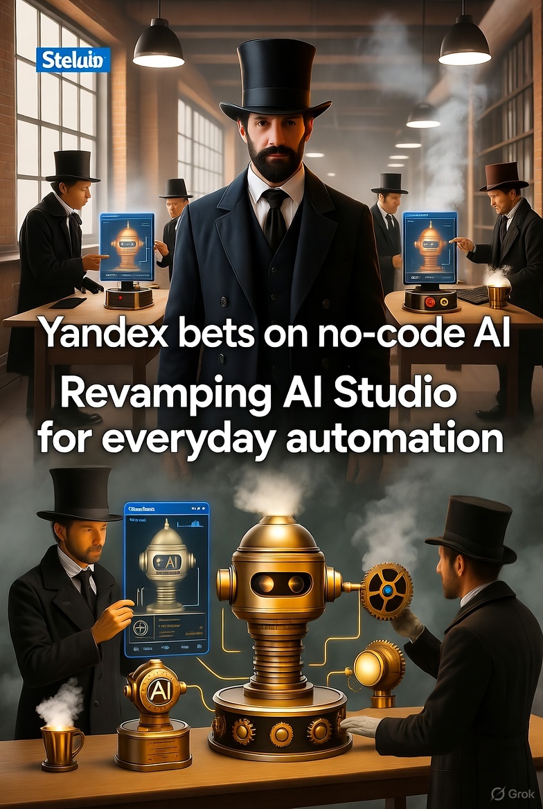 Yandex Bets on No-Code AI: Revamping AI Studio for Everyday Automation