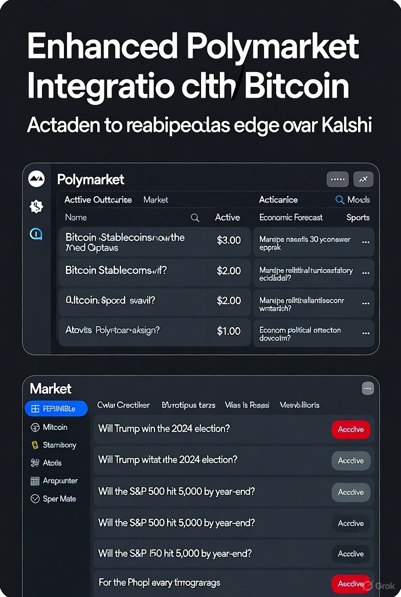 Polymarket Embraces Bitcoin: A Strategic Pivot Amid Crypto Surge and Market Rivalry
